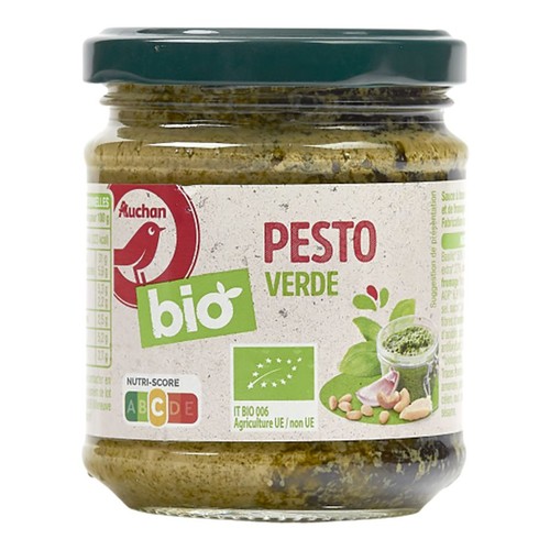 BIO Pesto Verde   Auchan 190 g
