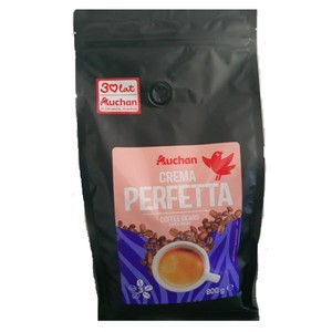 Kawa ziarnista Crema Perfette  Auchan 800 g