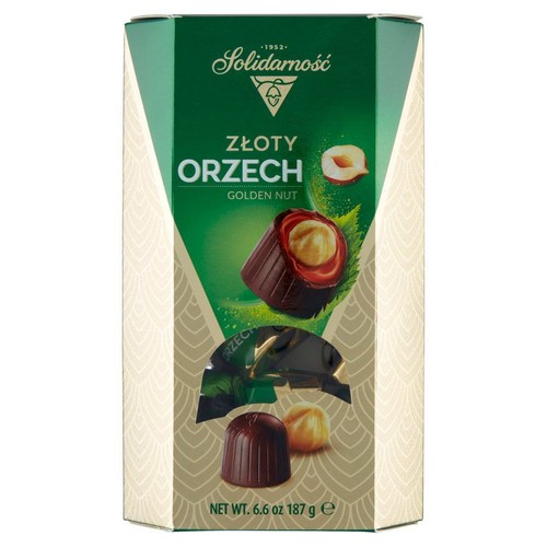 Praliny Złoty orzech Solidarność 187 g