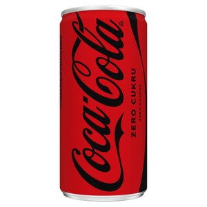 Napój gazowany Zero o smaku cola  Coca-Cola 200 ml