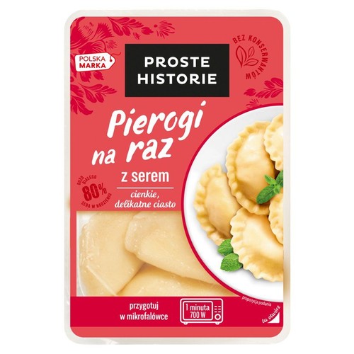 Pierogi na raz z serem Proste Historie 180 g
