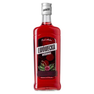 Wódka Wiśniowa alk.21% obj. Lwówecka 500 ml