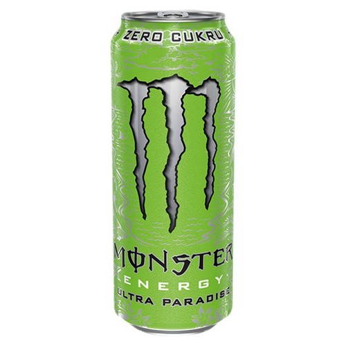 Gazowany napój energetyczny z tauryną, żeń-szeniem, kofeiną, L-karnityną i dodatkiem witamin z grupy B Monster 500 ml