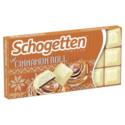 Czekolada mleczna Cinnamon Roll   Schogetten 100 g