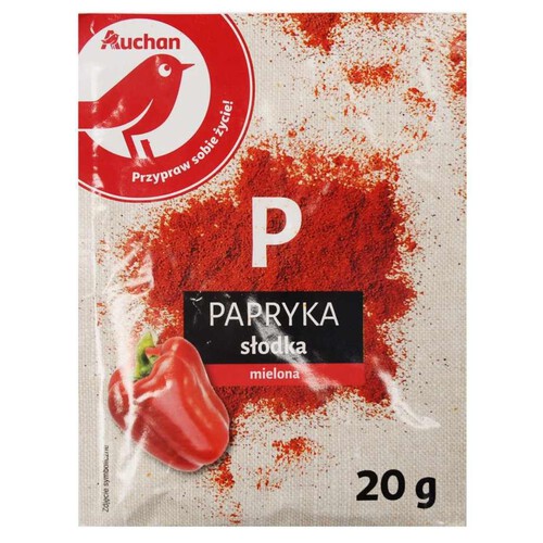 Papryka słodka mielona Auchan 20 g