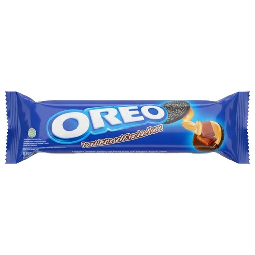 Ciastka kakaowe z masłem orzechowym i kremem czekoladowym Oreo 137 g