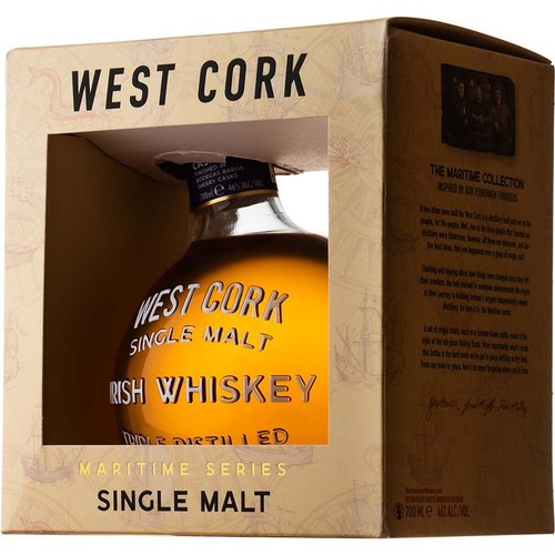 Whiskey irlandzka single malt Sherry Cask Finished Maritime Release alk. 46,0% obj. West Cork 700 ml