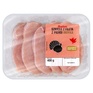 Sznycel z fileta indyka Auchan 400 g