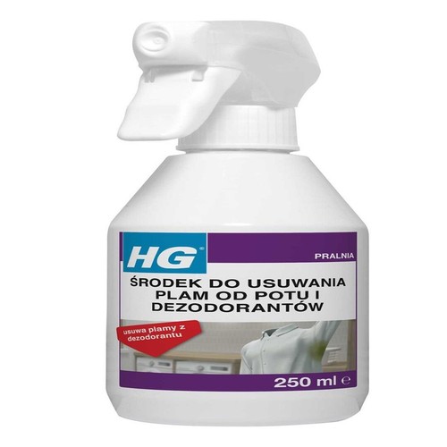 Środek do usuwania plam z potu i dezodorantów HG 250 ml