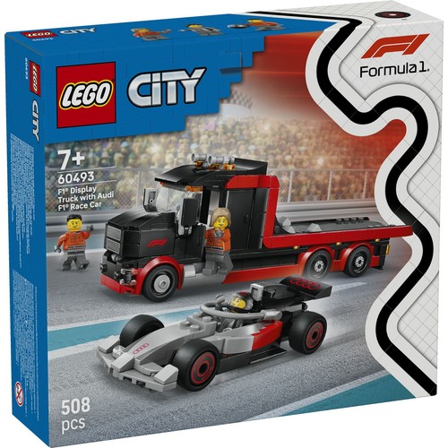 Zabawka City Ciężarówka F1® z bolidem Audi F1® 60493 LEGO 1 sztuka