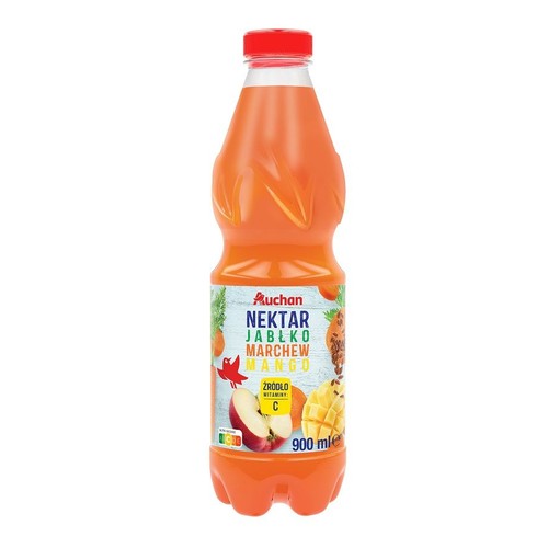 Wituś Sok jabłko - marchew - mango Auchan 750 ml