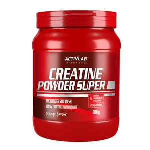 Kreatyna Creatine Powder Super pomarańcza ACTIVLAB 500 g