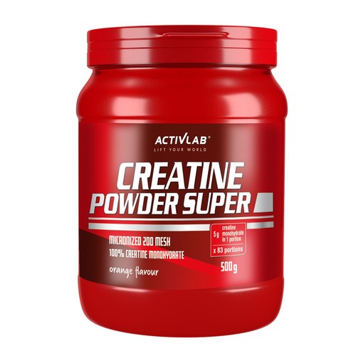 Kreatyna Creatine Powder Super pomarańcza ACTIVLAB 500 g