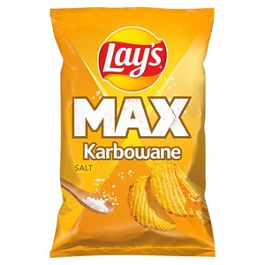 Chipsy karbowane solone Lay's 120 g