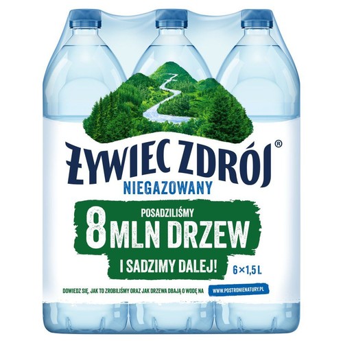 Woda niegazowana Żywiec Zdrój 6 x 1,5 l