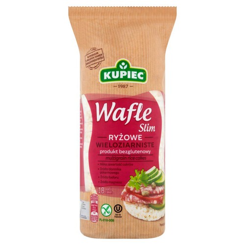 Wafle ryżowe wieloziarniste Kupiec 90 g