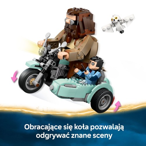 Harry Potter™ Przejażdżka motocyklowa Hagrida i Harry’ego 76443 LEGO 1 sztuka