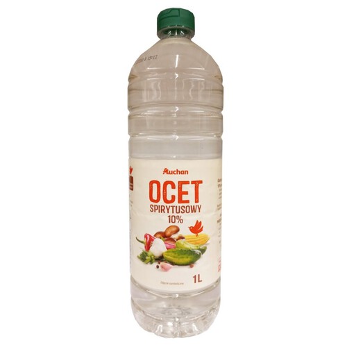 Ocet spirytusowy 10% Auchan 1 l