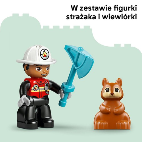 DUPLO® Moje miasteczko Wóz strażacki z wężem i strażakiem 10473 LEGO 1 sztuka