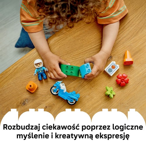 DUPLO® Moje miasteczko Niebieski motocykl policyjny 10471 LEGO 1 sztuka