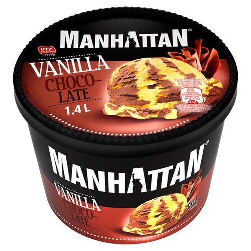 Lody waniliowo czekoladowe Manhattan 1,4 l 