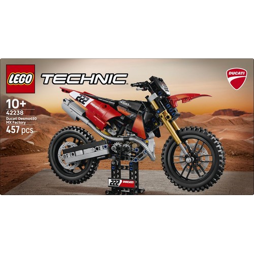 Technic Motocykl Ducati Desmo450 MX Factory 42238 LEGO 1 sztuka