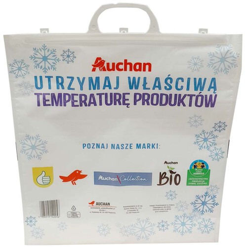Torba termoizolacyjna wielokrotnego użytku Auchan sztuka