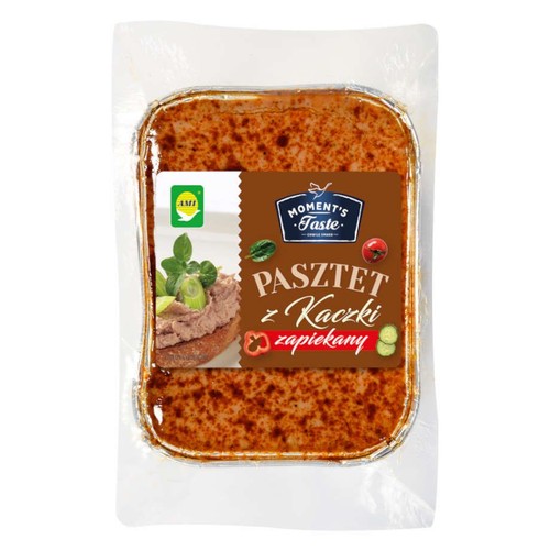 Pasztet zapiekany z kaczki Moment's taste na wagę ok. 200 g