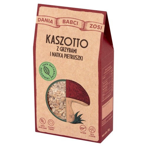 Kaszotto z grzybami i natką pietruszki Dania Babci Zosi 200 g