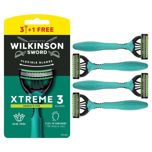 Maszynki xtreme3 dla mężczyzn Wilkinson 4 sztuki