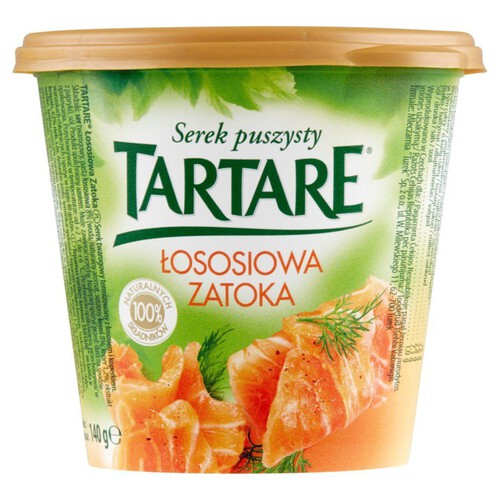 Serek puszysty Łososiowa Zatoka Tartare 140 g