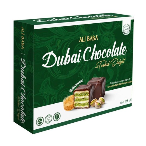 Rachatłukum z kremem pistacjowym i ciastem Kadayif AliBaba 125 g