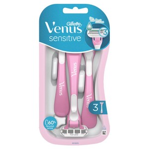 Maszynki do golenia Sensitive Venus 3 sztuki