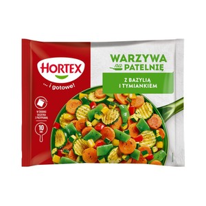 Warzywa na patelnię z bazylią i tymiankiem Hortex 450 g