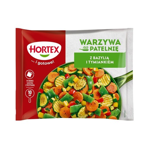 Warzywa na patelnię z bazylią i tymiankiem Hortex 450 g