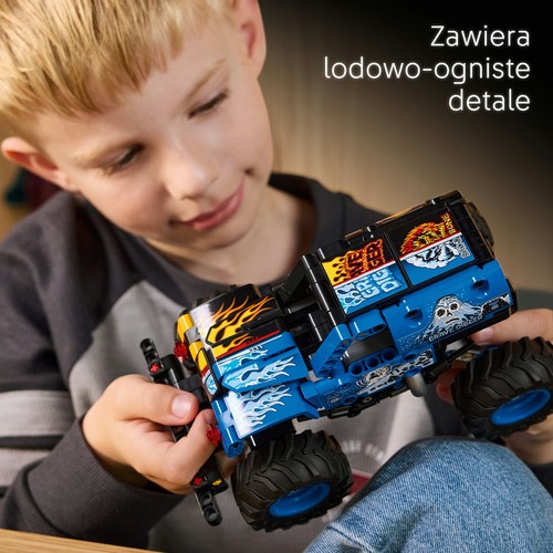 Technic Monster Jam™ Grave Digger™ Ogień i lód 42219 LEGO 1 sztuka