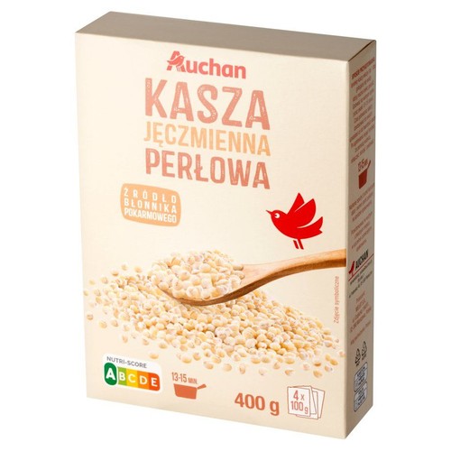 Kasza jęczmienna perłowa. Auchan 400 g