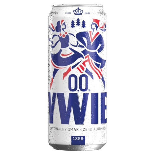 Piwo jasne pasteryzowane alk.0.0% obj. Żywiec 500 ml