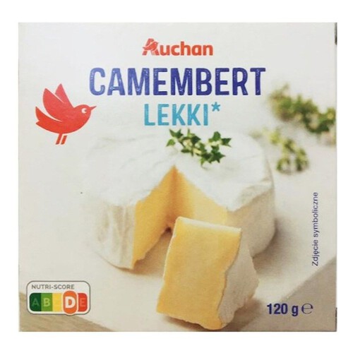 Camembert lekki Auchan 120 g