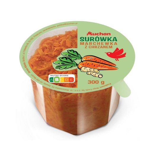 Surówka marchewka z chrzanem Auchan 300 g