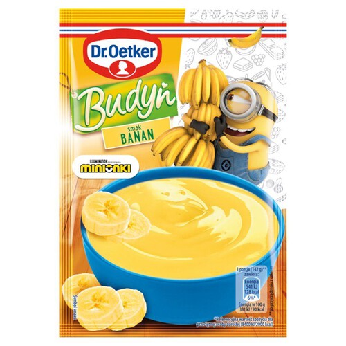 Budyń o smaku bananowym  Dr. Oetker 142 g