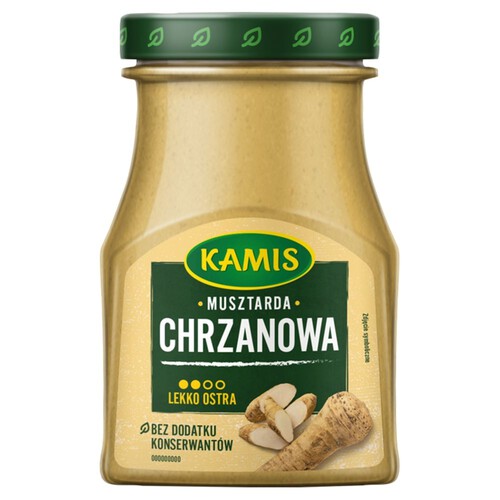 Musztarda chrzanowa Kamis 185 g