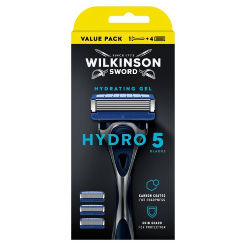 Maszynka do golenia Hydro Skin pro 1 + 4szt. Wilkinson 1 sztuka