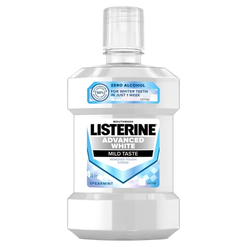 Płyn do płukania ust Advanced White Listerine 1 l