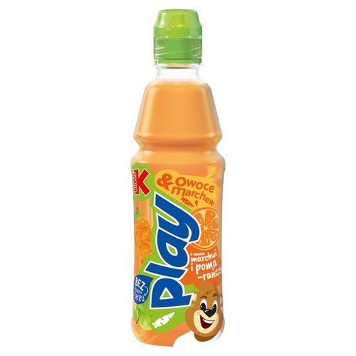 Napój wieloowocowy o smaku marchwi i pomarańczy  Kubuś 400 ml