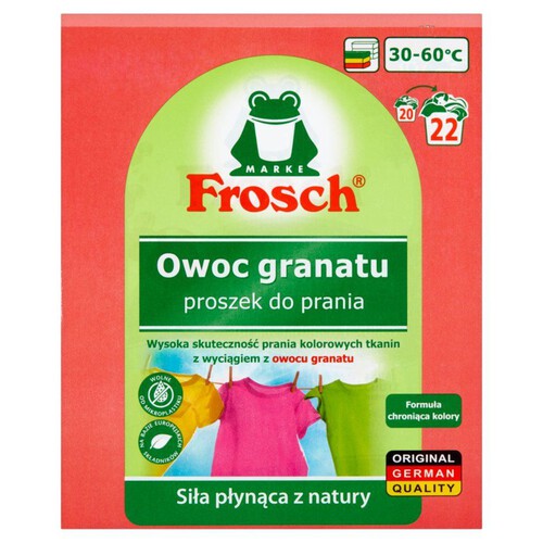 Proszek do prania owoc granatu Frosch 1,45 kg