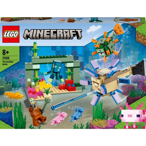 Minecraft® Walka ze strażnikami 21180 LEGO 1 sztuka