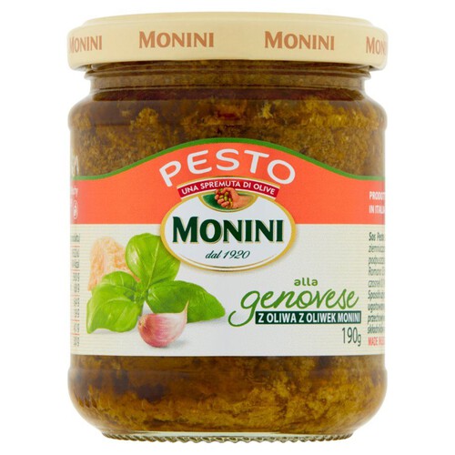 Sos Pesto z bazylią Monini 190 g