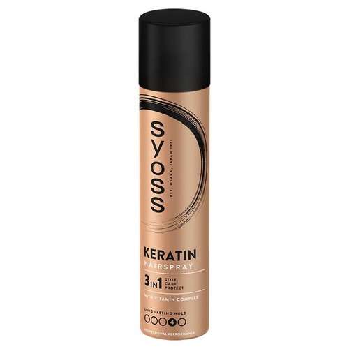 Lakier do włosów Keratin 4 syoss 300 ml