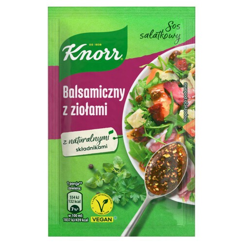 Sos sałatkowy balsamiczny z ziołami Knorr 11 g